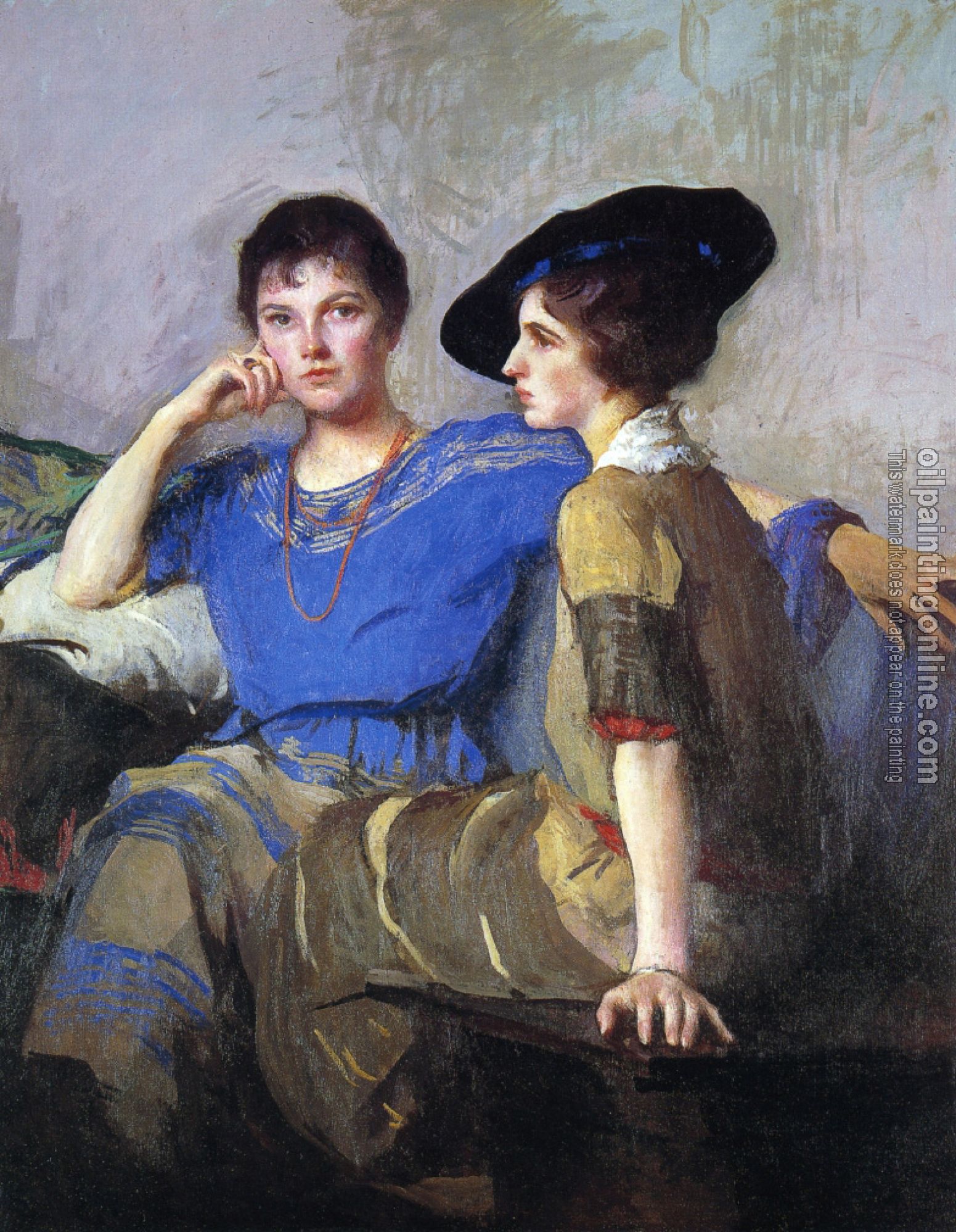 Tarbell, Edmund Charles - The Sisters